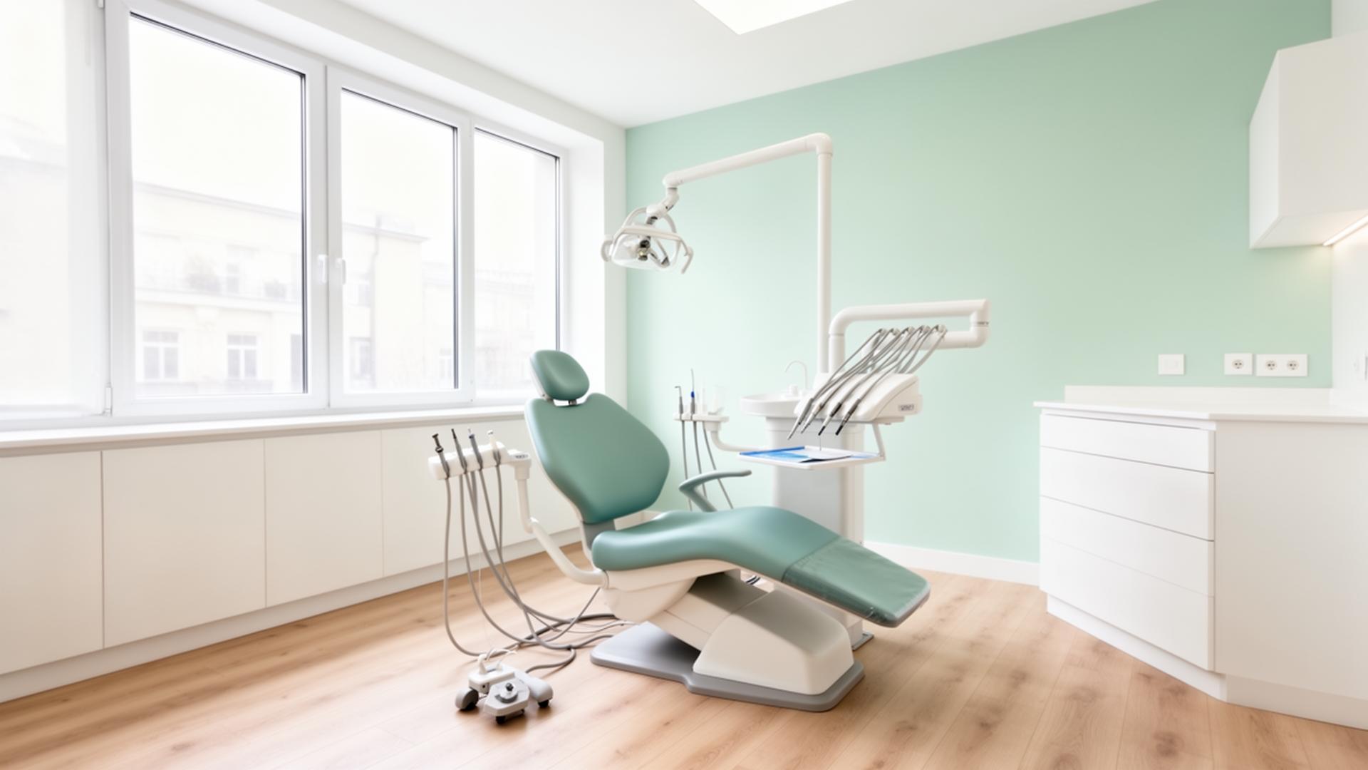 تصميم داخلي عصري في عيادة Tandkliniken Hammar
